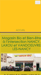 Mobile Screenshot of phyto-bio-nancy.com